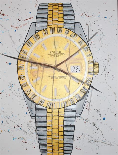 rolex watch paintings|rolex watch images download.